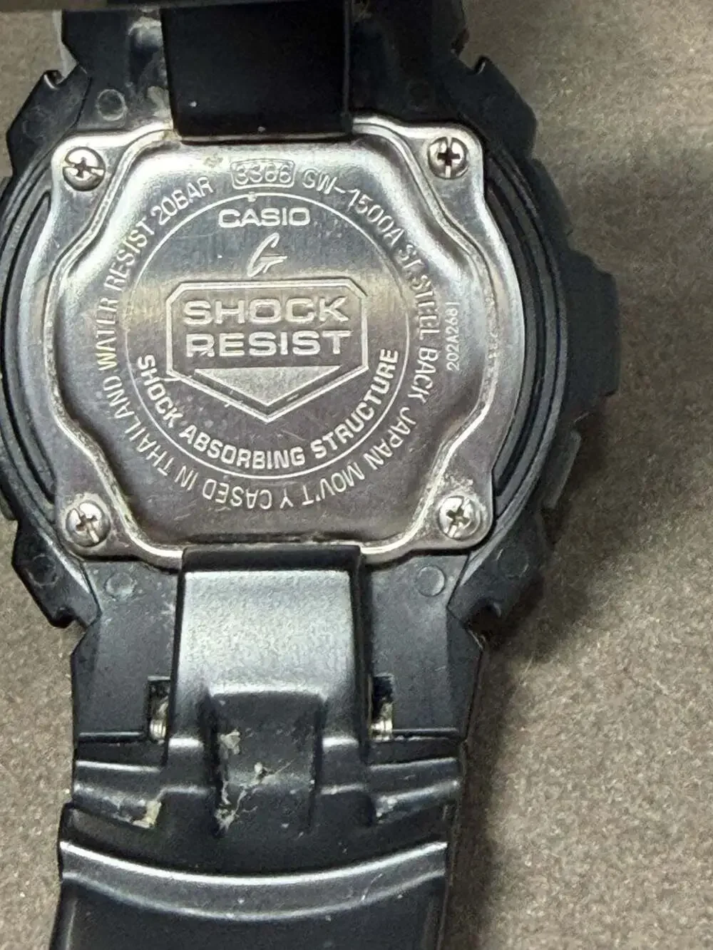 Casio G-Shock GW-1500A Tough Solar Wave Ceptor Ana-Digi Men's Watch